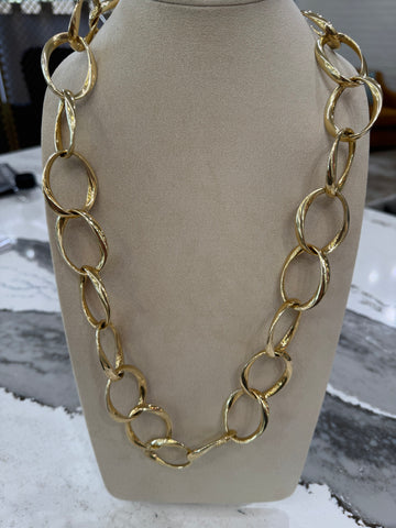 14K Yellow Gold Link Necklace