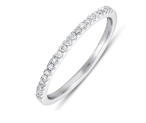 WHITE GOLD MATCHING BAND