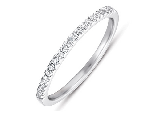 WHITE GOLD MATCHING BAND