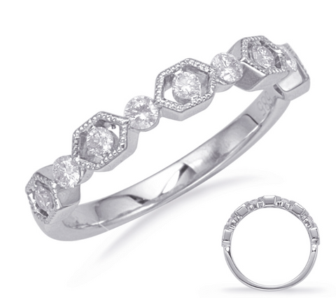 WHITE GOLD BAND