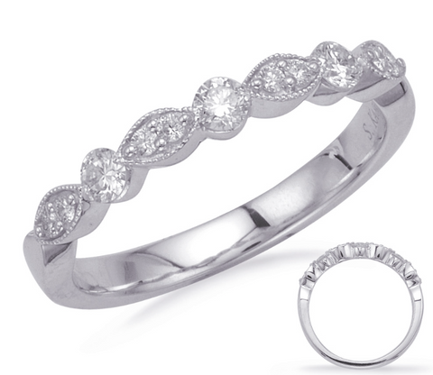 WHITE GOLD BAND