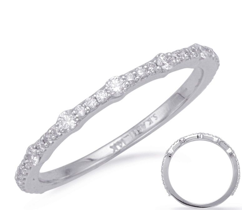 WHITE GOLD BAND
