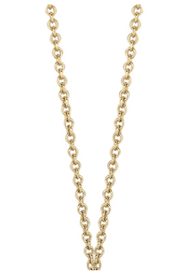18K 18-Inch Gold Link Chain