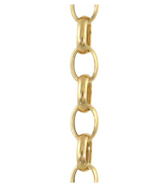 18K 18-Inch Rolo Chain