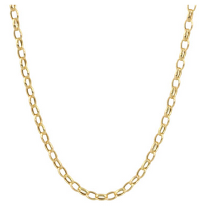 18K Yellow Gold 18-Inch Rolo Chain