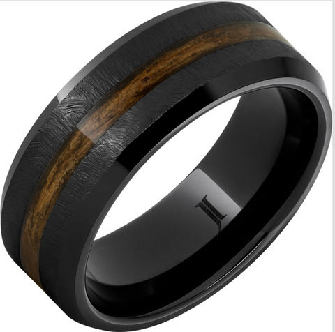 Black Diamond Ceramic™ Bourbon Barrel Ring: