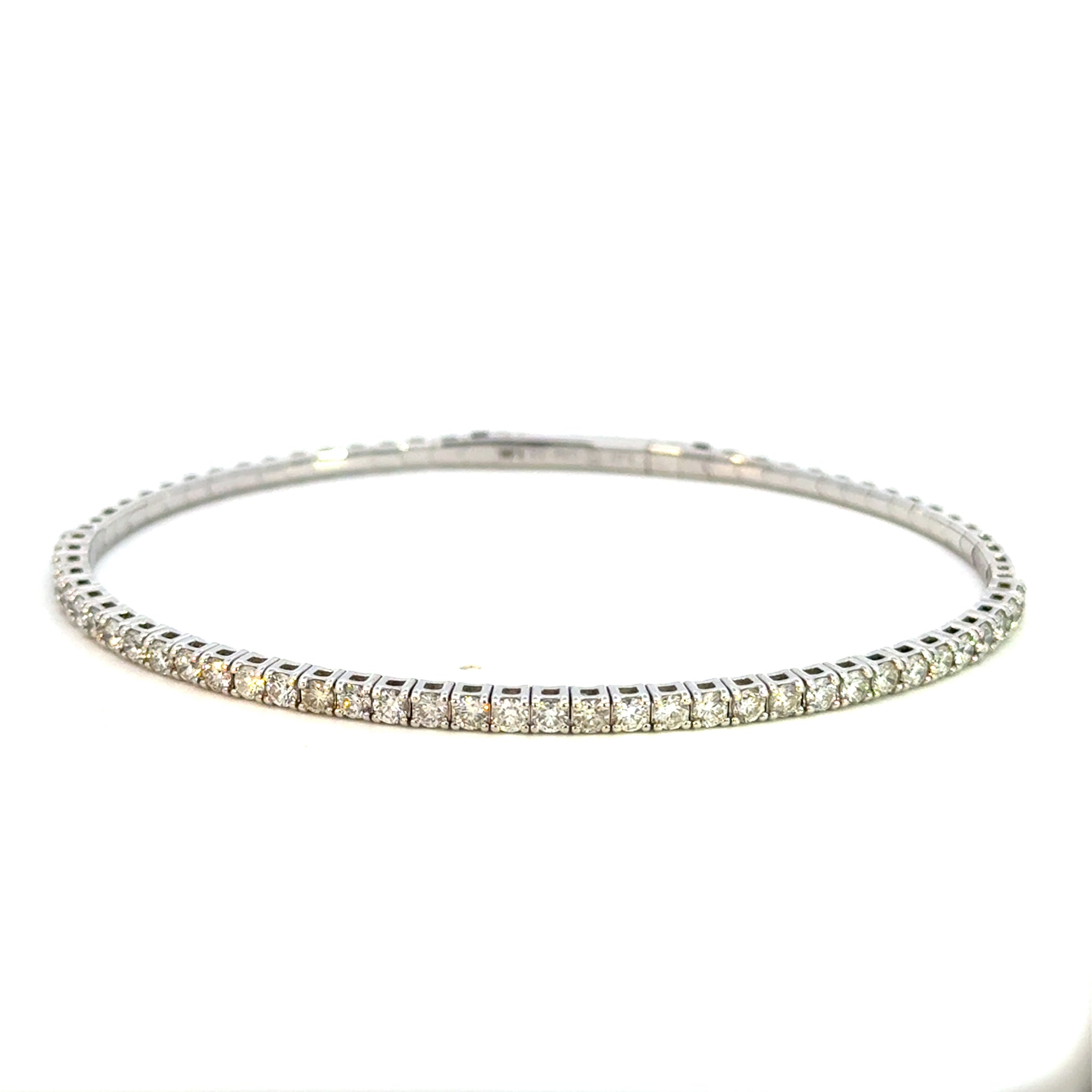 14K White Gold Classic Diamond Tennis