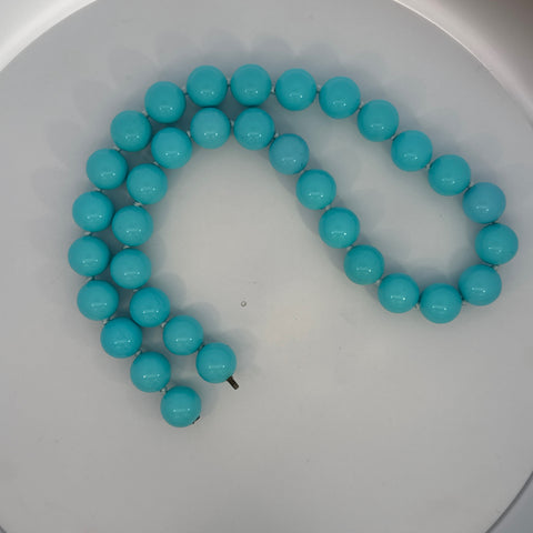 Turquoise Bead Necklace