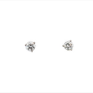 WHITE GOLD DIAMOND STUDS