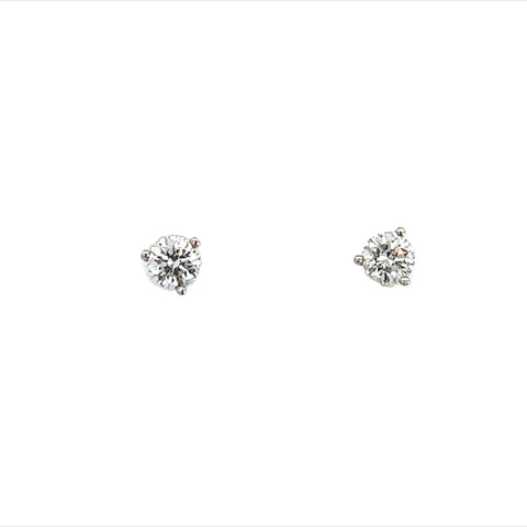 WHITE GOLD DIAMOND STUDS